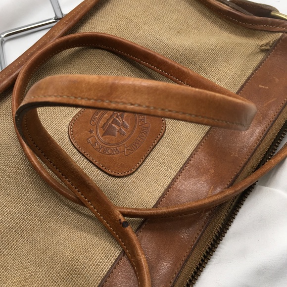 Brahmin Vintage Leather Works Shoulder Handbag Distressed ✅ Offers Welcome - Picture 6 of 12